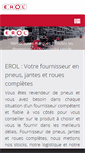 Mobile Screenshot of erol.fr