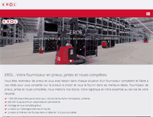 Tablet Screenshot of erol.fr
